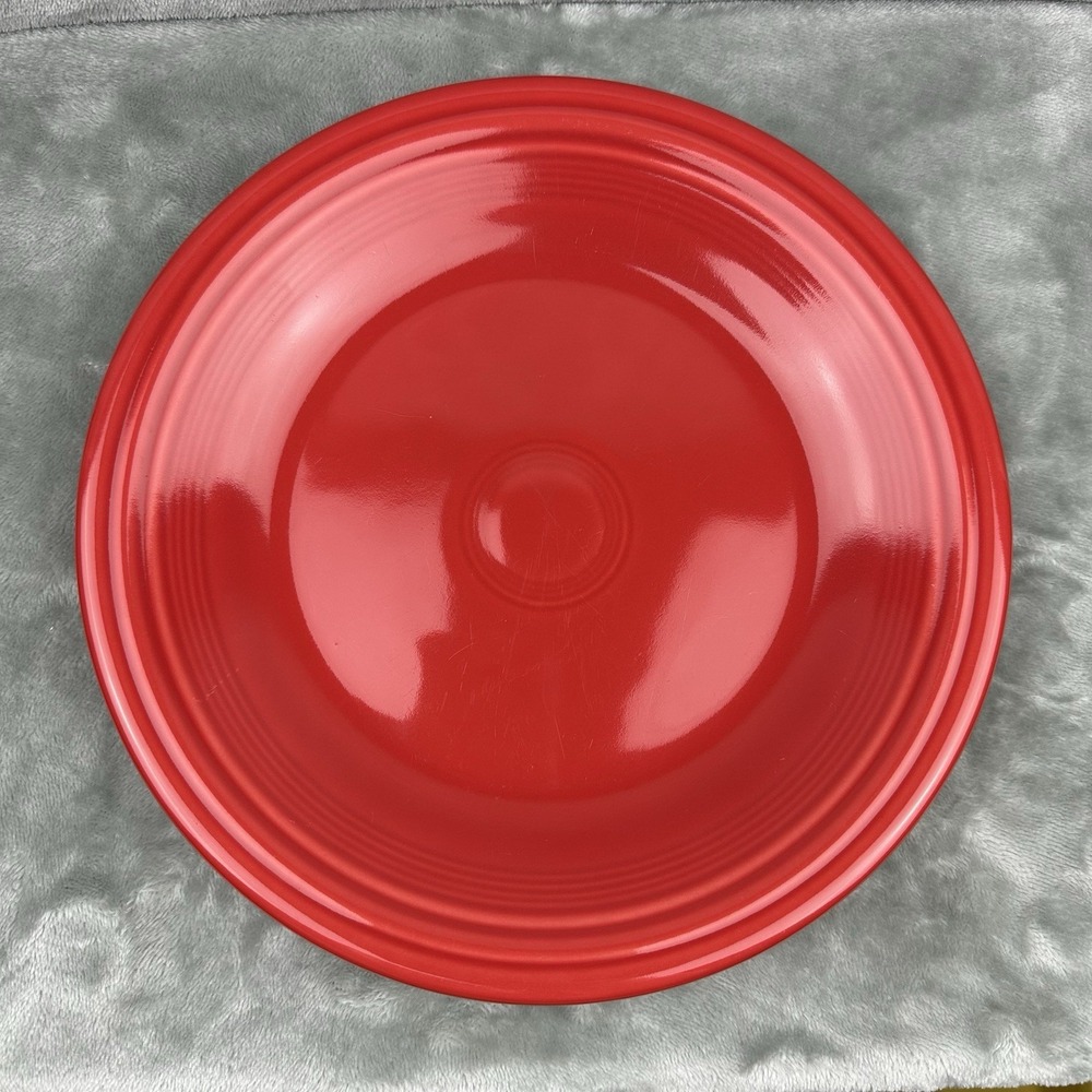 Fiesta Fiestaware Homer Laughlin Dinner Plate Scarlet